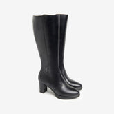 NeroGiardini Stivale Nero in Pelle